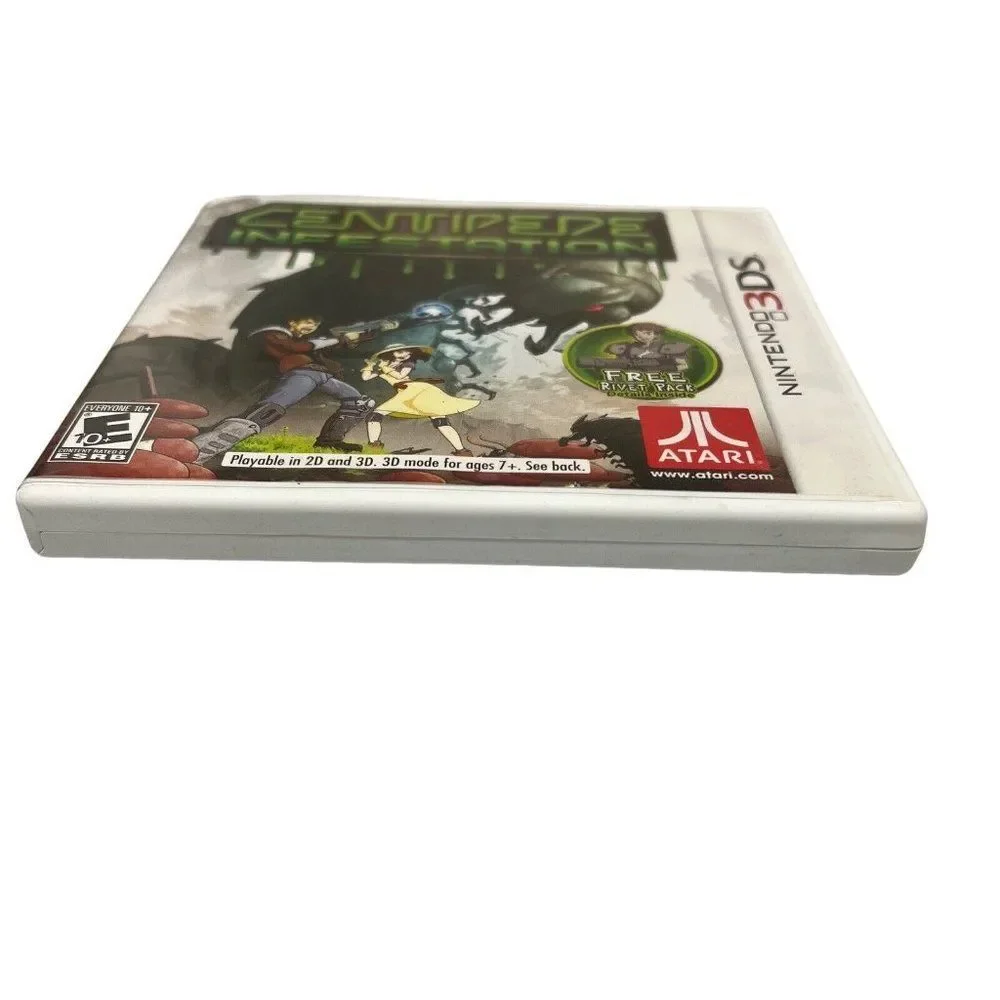 Centipede: Infestation (Nintendo 3DS) Original CASE & MANUAL ONLY‎ - **No Game**
